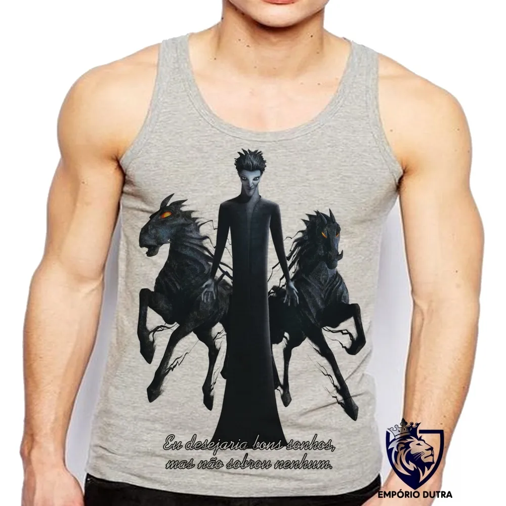 Camiseta Regata adulto ou infantil A Origem dos Guardiões Breu vilão Imagem