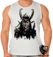 Camiseta Regata adulto ou infantil loki vilão thor vingadores avengers - Foto 2
