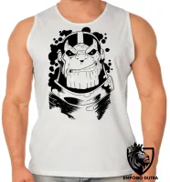 Camiseta Regata adulto ou infantil Thanos black vingadores avengers marvel - Foto 2