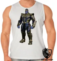 Camiseta Regata adulto ou infantil thanos marvel vingadores avengers - Foto 2