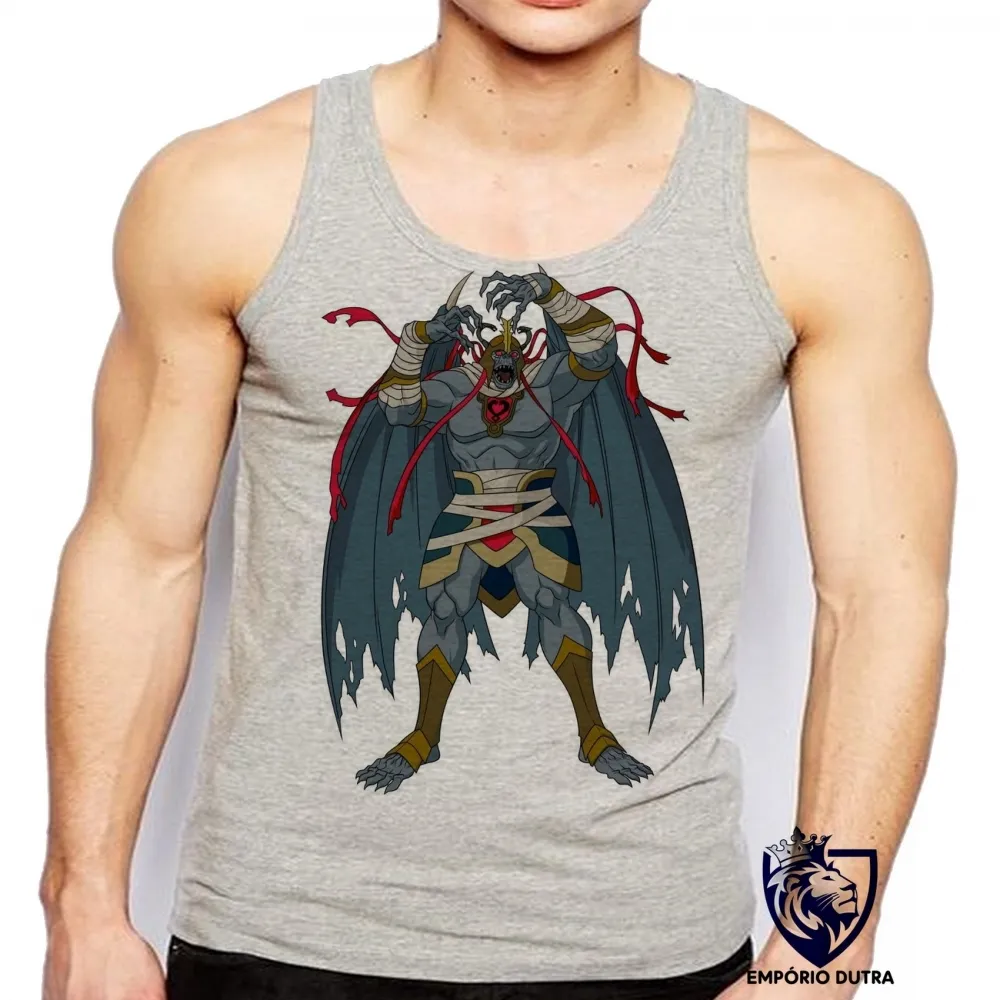 Camiseta Regata adulto ou infantil thundercats mun ra vilão mumia desenho antigo Imagem