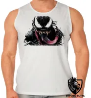 Camiseta Regata adulto ou infantil venom homem aranha marvel spider man vilão - Foto 2