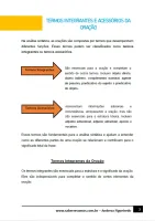 431 - Português - Gramática - Termos Integrantes e Acessórios da Oração - 8º ano - PDF com 9 páginas - Foto 2
