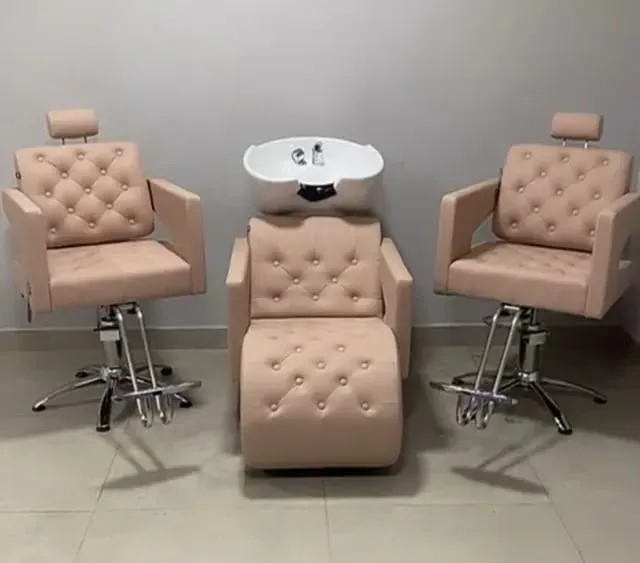 Kit Lavatório + 2 Cadeira Poltrona Reclinável  Imagem