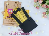 G1.668  Gabarito de Moldes  em MDF  Porta Chocolate Papai 1