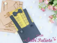 G1.668  Gabarito de Moldes  em MDF  Porta Chocolate Papai 1 - Foto 3