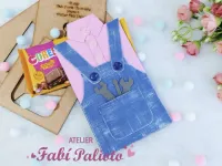 G1.669  Gabarito de Moldes  em MDF  Porta Chocolate Papai 2 - Foto 2