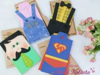 KIT26   Gabarito de Moldes  em MDF  Coleção Porta Chocolate para o Papai 