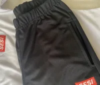 SESI Calça de Helanca preta básica - unissex - Foto 4