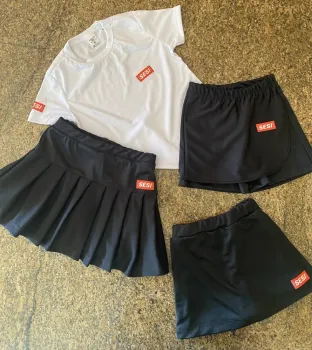 Short-saia  SESI - Envelope ( saia frente e costas) - Foto 2