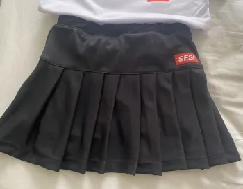 SESI Short-saia com pregas
