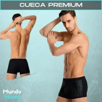Kit Cuecas Premium + Carteira Slim + Relógio All Black - Foto 5