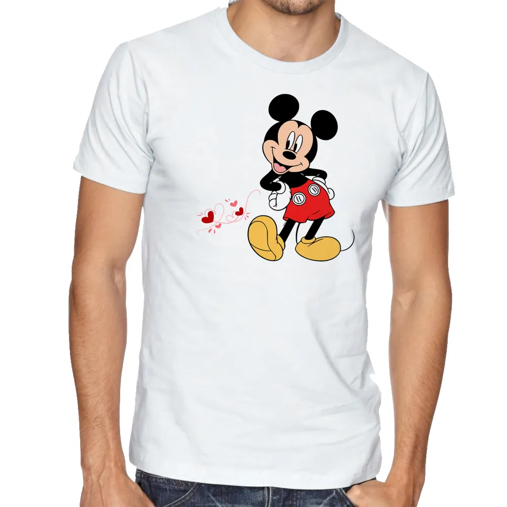 Camiseta Mickey Namorados