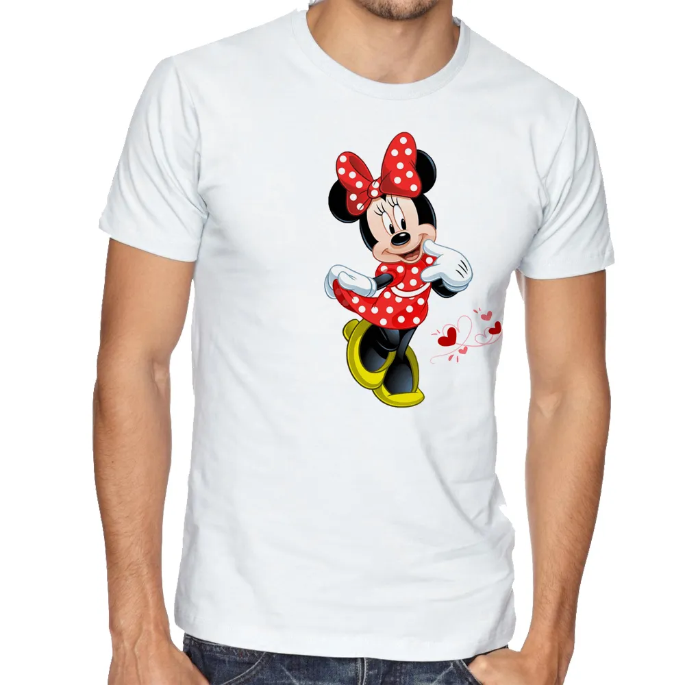 Camiseta Minnie Namorados