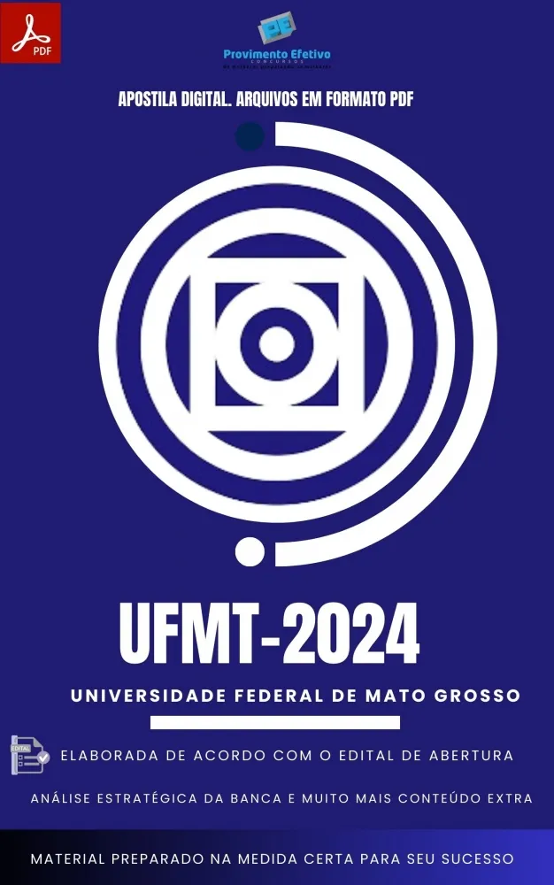 Apostila UFMT Assistente Administração Prova 2024 Imagem