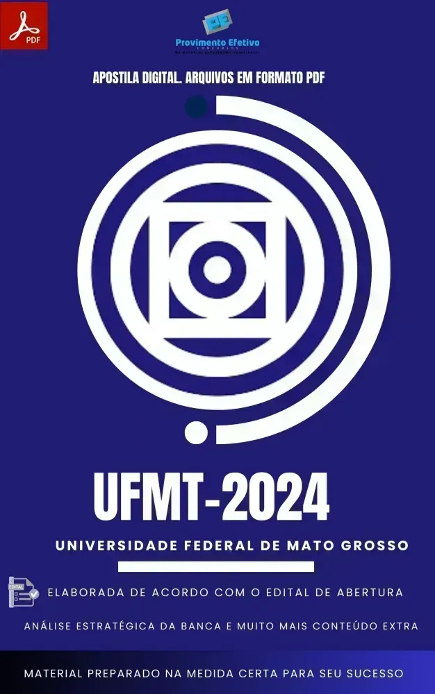 Apostila UFMT Médico Psiquiatra Prova 2024