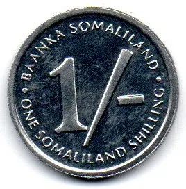 Somalilândia - 1994 - 1 Shilling - Sob/Fc