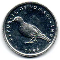 Somalilândia - 1994 - 1 Shilling - Sob/Fc - Foto 2