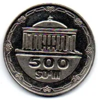 Uzbequistão - 2018 - 500 So'm - Fc