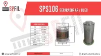 Separador Ar / Óleo  SPS106