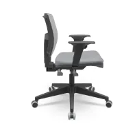  Cadeira Multiregulável NR17 Executiva Brizza Tela Encosto Regulável e Base Piramidal com Baços Reguláveis - Foto 4