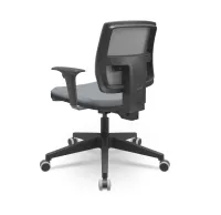  Cadeira Multiregulável NR17 Executiva Brizza Tela Encosto Regulável e Base Piramidal com Baços Reguláveis - Foto 3