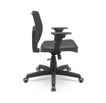  Cadeira Executiva Brizza Tela Mecanismo Relax Base Giratória  com Braços Reguláveis - Foto 2