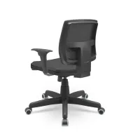  Cadeira Executiva Brizza Tela Mecanismo Relax Base Standard  com Braços Reguláveis - Foto 3
