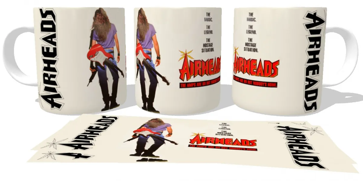 Caneca copo Plástico ou Cerâmica Airheads cabeças de vento Imagem