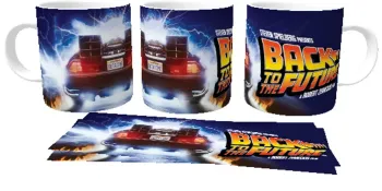 Caneca copo Plástico ou Cerâmica De volta para o futuro DeLorean