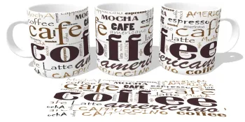 Caneca copo Plástico ou Cerâmica Tipos de Café