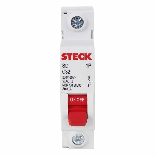 STECK Disjuntor  unipolar mono 32a