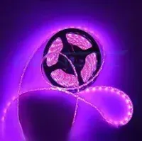 Fita LED 5050 ROSA 12v rolo 5 metros 12v (sem silicone) - Foto 2