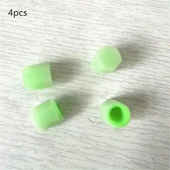 4 Peças De Tampas De Válvula Luminosas - Foto 2