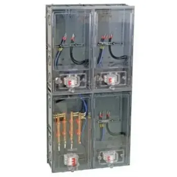 Caixa de Luz para 3 Relogios 16mm Completa * 3 medidor * padrao Enel Aes Eletropaulo monatada bifasica