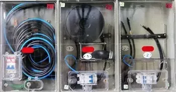 Caixa de Luz para 2 Relogios 16mm Completa MONTADA 2 relogio Padrao Enel Eletropaulo - Foto 2