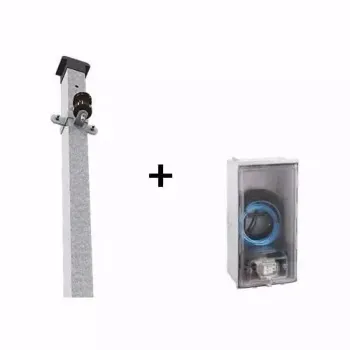 Kit Poste Padrão Enel + Caixa De Luz Montada 10mm AES ENEL