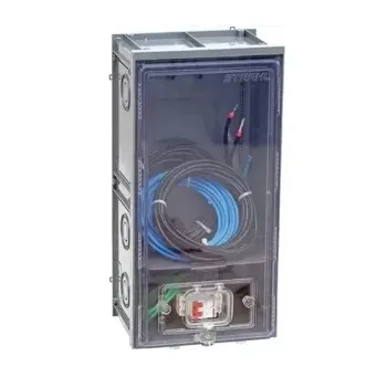 Caixa de Luz para 1 Relogio Montada 10mm AES ENEL