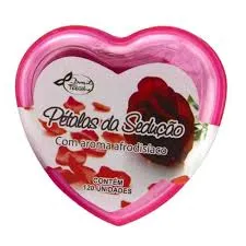 PÉTALAS DA SEDUÇÃO VERMELHA C/ 120 UNID. BRASIL FETICHE