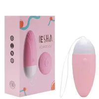 VIBRADOR BULLET IESHA COM CONTROLE SEM FIO 10 VIBRAÇÕES - LILO.                                                                   LIBYSEXSHOP