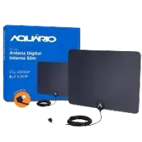 Antena Digital Interna 4k Full Hd Aquario 250 Digital Slim - Foto 2