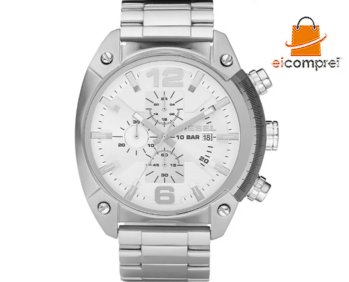 Relógio Diesel Dz4203 Pulseira De Aço Importado Eua + Frete grátis