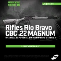 RIFLE CBC RIO BRAVO .22M MAGNUM MADEIRA - Foto 2