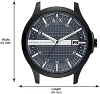 Relógio Armani Exchange Ax2411 Pulseira Couro Original + Frete grátis - Foto 5