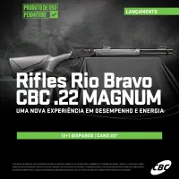 RIFLE CBC RIO BRAVO .22M MAGNUM POLIMERO