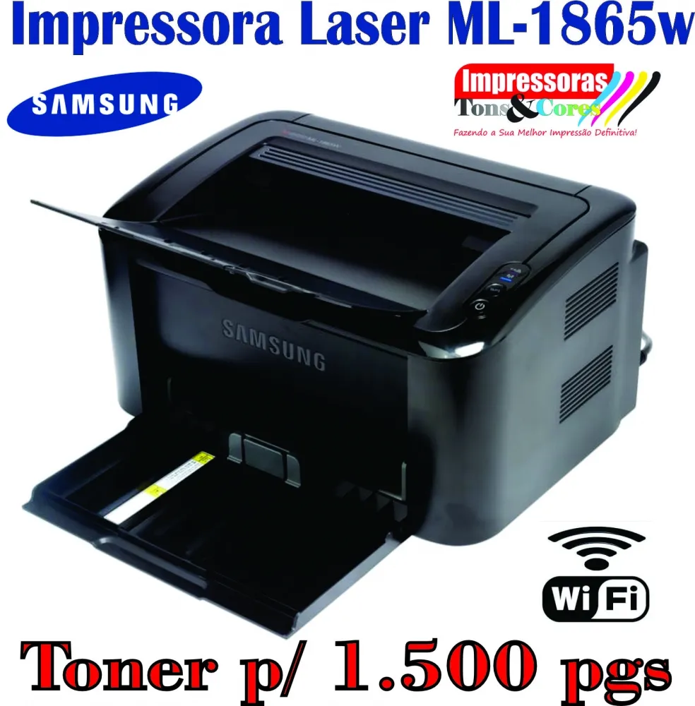 Samsung ML-1865W impressora a laser 1200 x 1200 Dpi A4 Wi-Fi