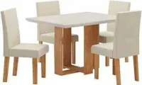 Conjunto Sala de Jantar Mesa MDF  - Foto 2