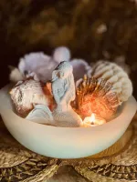 Fonte verde tifany com ostras - Foto 2