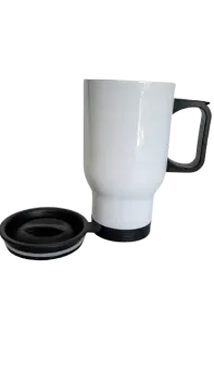 ATACADO  CANECA TERMICA INOX  C/ TAMPA VIAGEM 475ML - Foto 2