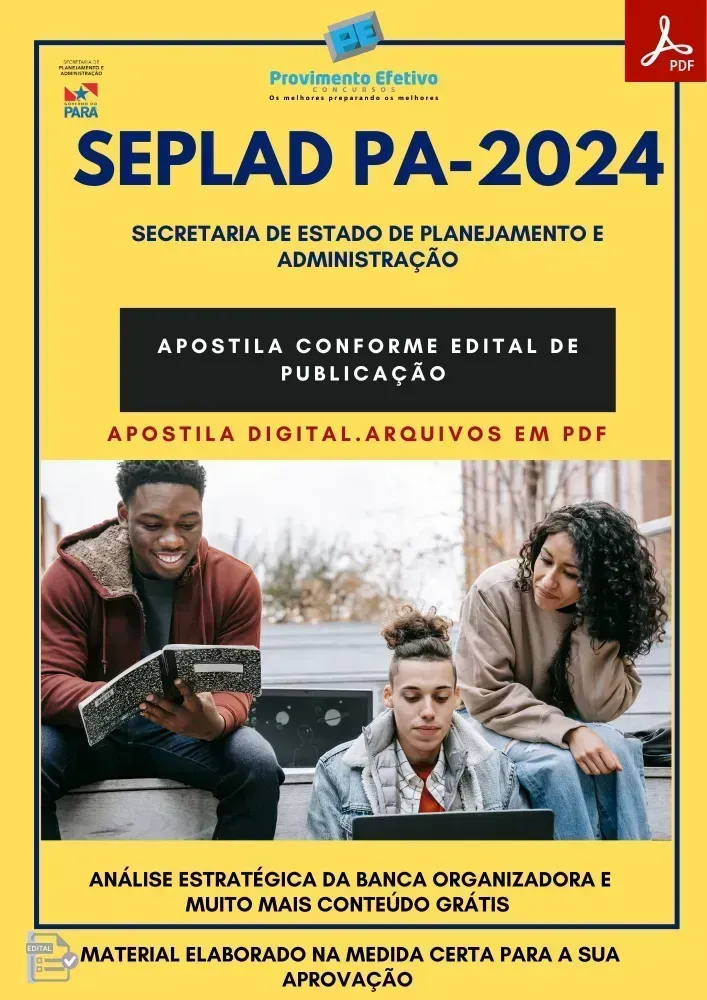  Apostila SEPLAD PA Técnico Arquitetura 2024 Imagem